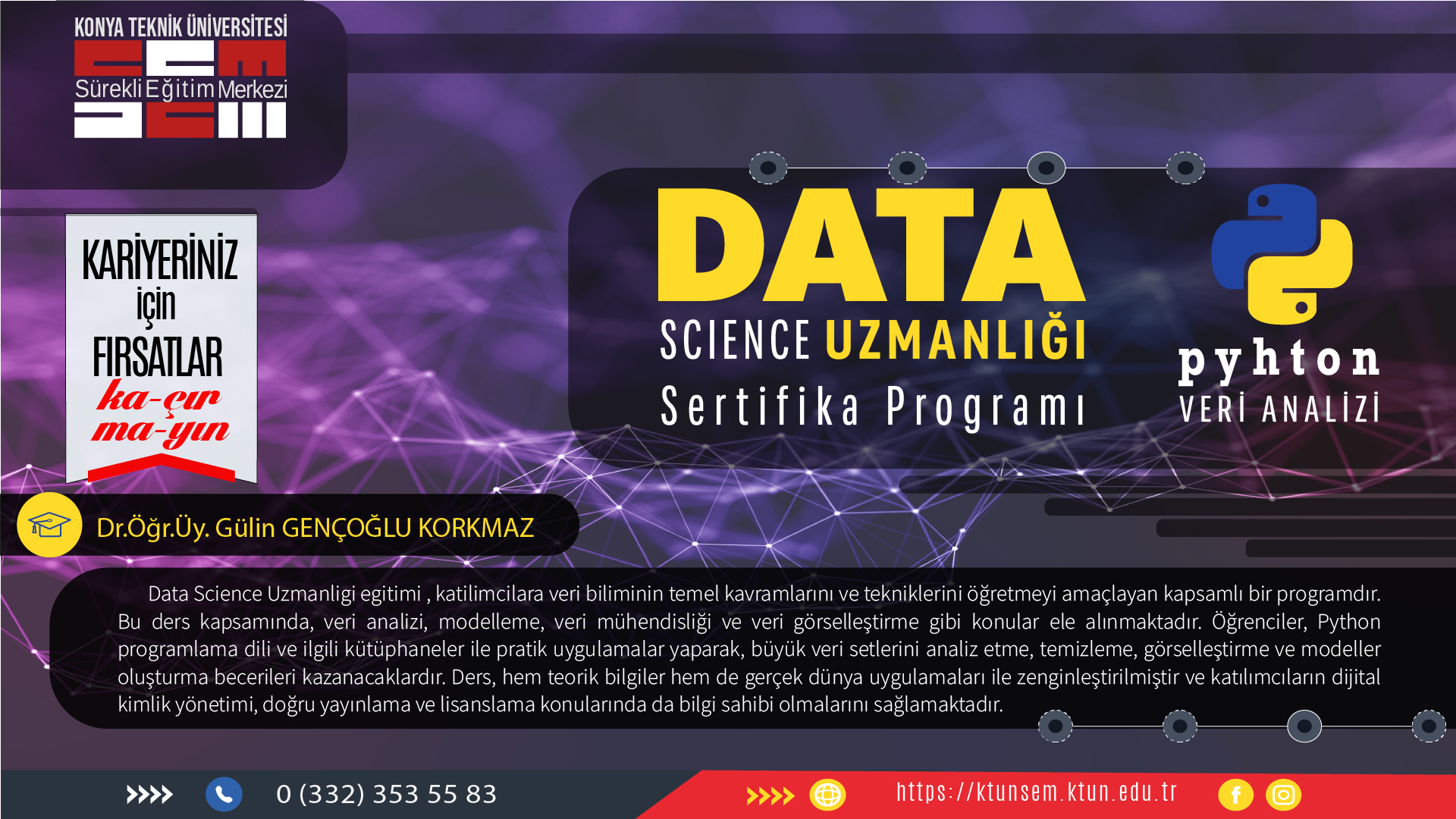 Data Science Uzmanlığı 